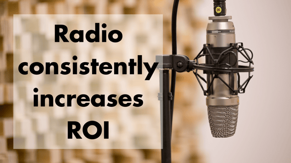 Radio increases ROI