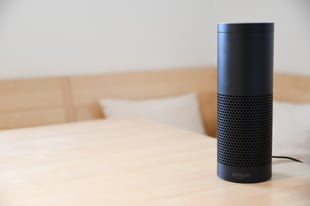 an amazon alexa speaker